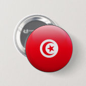 チュニジアの旗 缶バッジ (正面&裏面)