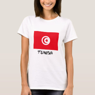 チュニジアの旗 Tシャツ