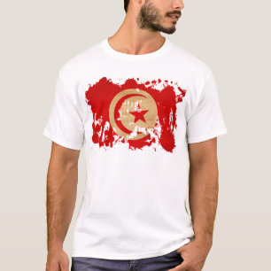 チュニジアの旗 Tシャツ