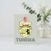 チュニジアの軍服 ポストカード (スタンド正面)