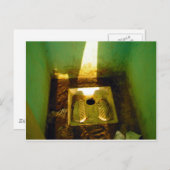 チュニジアの道端トイレ2 ポストカード (正面/裏面)