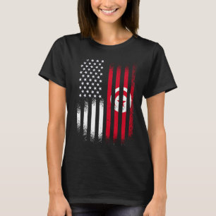 チュニジアアメリカ伝統月間チュニジアパトリオットG Tシャツ
