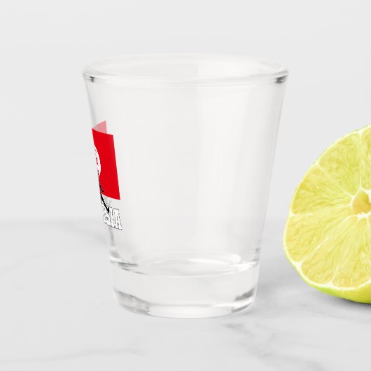 チュニジアサッカー代表チームがグラスを撃った ショットグラス