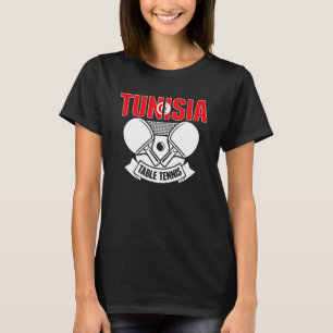 チュニジアピンポンチュニジアテーブルテニスチームSupp Tシャツ