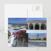 チュニジアポストカード ポストカード (正面/裏面)