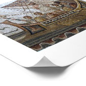 チュニジアローマンモザイク ポスター (角)