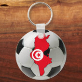 チュニジア代表 キーホルダー (正面)