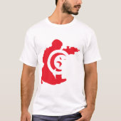 チュニジア印 Tシャツ (正面)