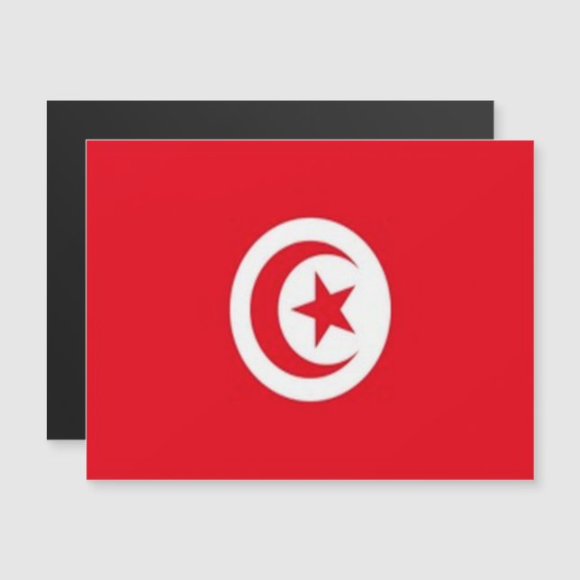 チュニジア国旗 –  (正面/裏面)