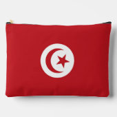 チュニジア国旗 アクセサリーポーチ (正面)