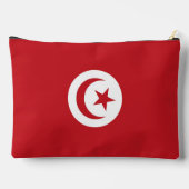 チュニジア国旗 アクセサリーポーチ (裏面)