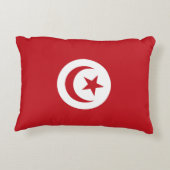 チュニジア国旗 アクセントクッション (裏面)