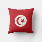 チュニジア国旗 クッション (裏面)