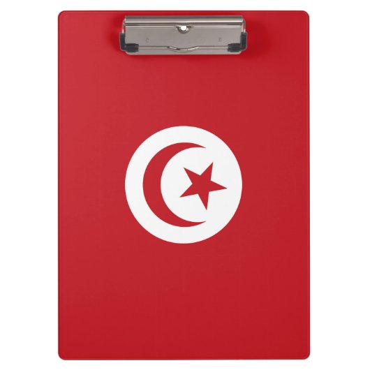 チュニジア国旗 クリップボード (正面)