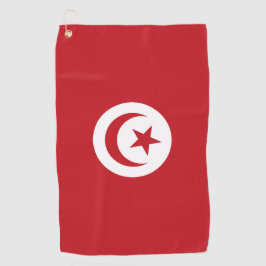 チュニジア国旗 ゴルフタオル