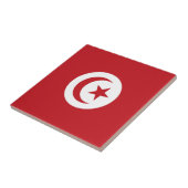 チュニジア国旗 タイル (側面)