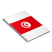 チュニジア国旗 ノートブック (右側)