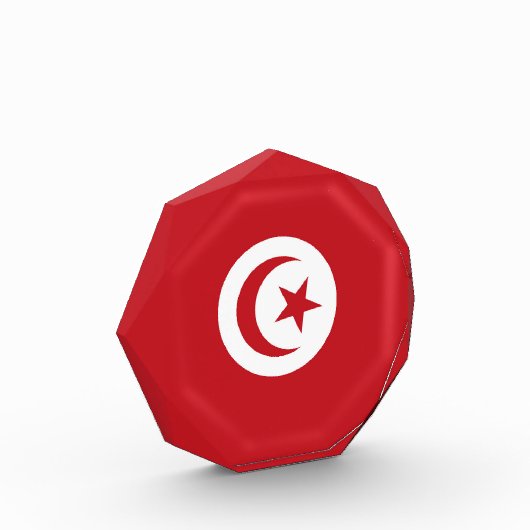 チュニジア国旗 フォトブロック (左)
