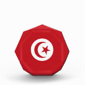 チュニジア国旗 フォトブロック (正面)