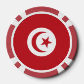 チュニジア国旗 ポーカーチップ (裏面)