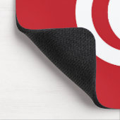 チュニジア国旗 マウスパッド (コーナー)