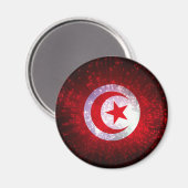 チュニジア国旗 マグネット (正面/裏面)