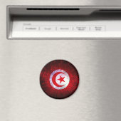 チュニジア国旗 マグネット (インサイチュ (食洗機))