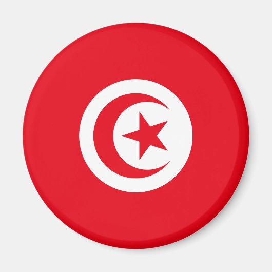 チュニジア国旗 マグネット (正面)