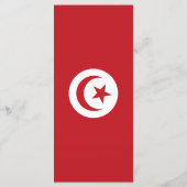 チュニジア国旗 メニュー (裏面)