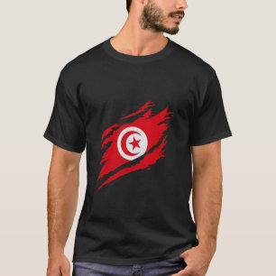 チュニジア国旗 伝統 チュニジアの誇り ヴィンテージ チュニス Tシャツ