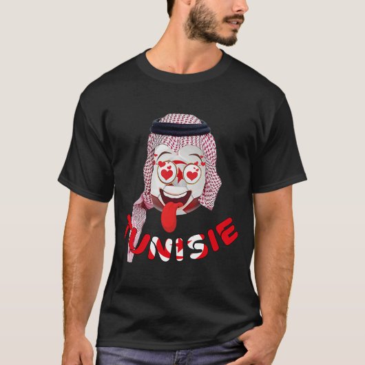 チュニジア国旗 Tシャツ (正面)