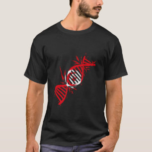 チュニジア国旗DNA分子チュニジアプライドチュニジア Tシャツ