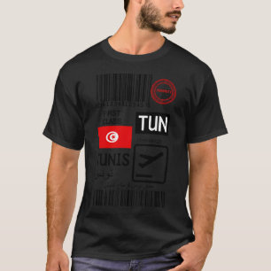 チュニジア国際的空港 Tシャツ