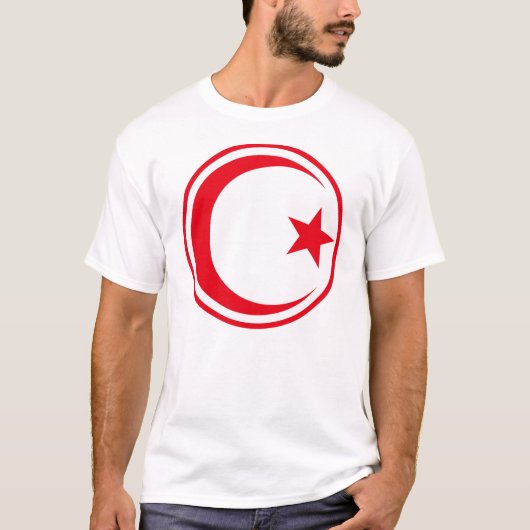 チュニジア空軍のプリントの大規模な大事件 Tシャツ (正面)