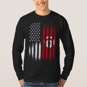 チュニジア系アメリカ人の文化遺産月間 チュニジア 愛国者 G Tシャツ