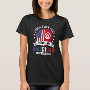 チュニジア アメリカ 国旗 プライド チュニジア フラッグ Tシャツ