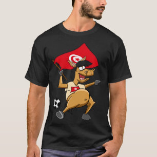 チュニジア ウマ ファン Tシャツ