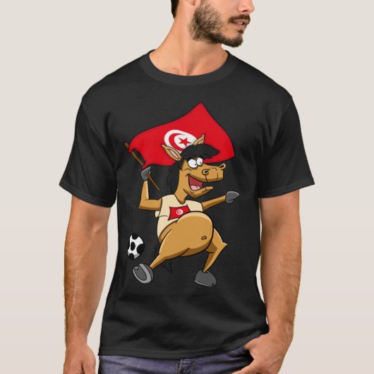 チュニジア ウマ ファン Tシャツ (正面)