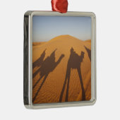 チュニジア、クサワーエリア、クサールギラン、グランドErg 5 メタルオーナメント (右)