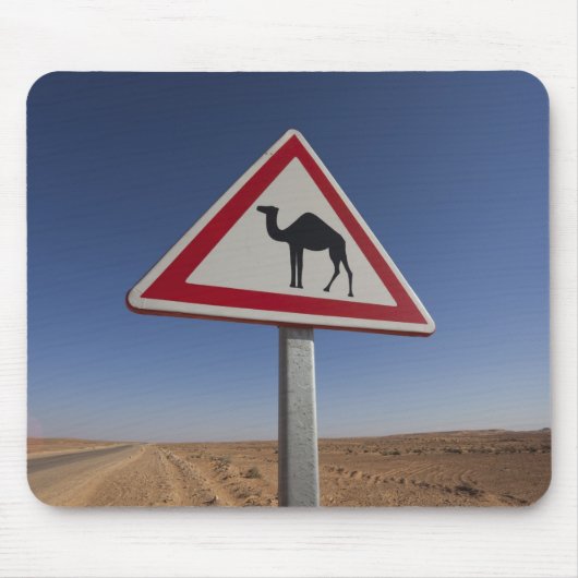 チュニジア、クサワーエリア、クサールギラン、グランドErg 6 マウスパッド (正面)