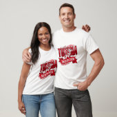 チュニジア サッカー 2026 サッカー 太字 国名 タイポグラフィ Tシャツ (ユニセックス)