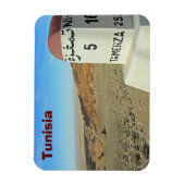 チュニジア，サハラの節目 マグネット (縦)