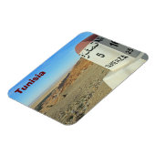 チュニジア，サハラの節目 マグネット (左側)