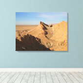 チュニジア，サハラ砂漠 キャンバスプリント (インサイチュ (ウッドフロア))