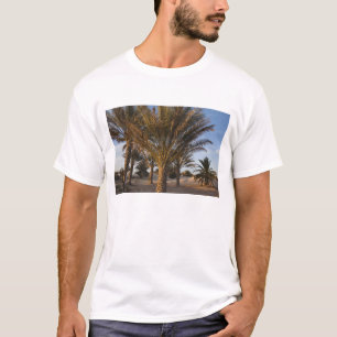 チュニジア, サハラ砂漠, ドゥーズ, 大砂丘, ヤシの木 Tシャツ