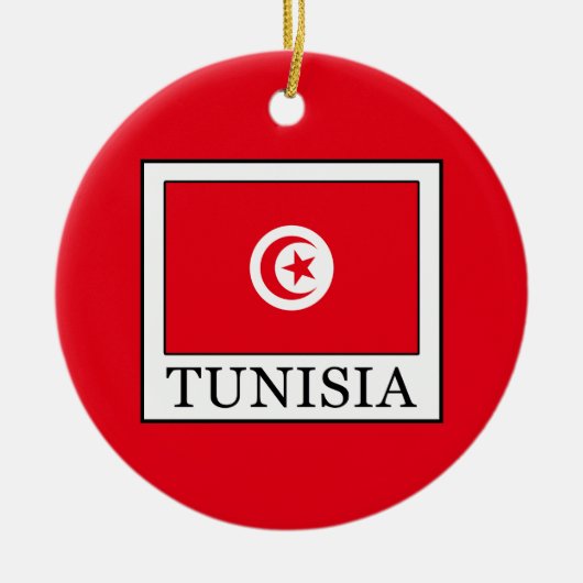 チュニジア セラミックオーナメント (正面)