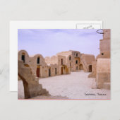 チュニジア，タトオイン ポストカード (正面/裏面)