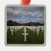 チュニジア、チュニス、カルタゴ、米国第二次世界大戦2年間 メタルオーナメント (正面)