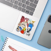チュニジア デザイン | チュニジアの文化と伝統 シール (ノートパソコンとiPhone)
