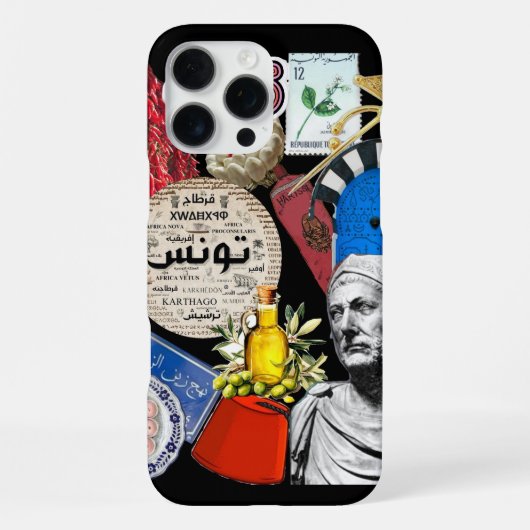 チュニジア デザイン | チュニジアの文化と伝統 iPhoneケース (裏面)